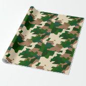 Dry Tundra Camo Cadeaupapier (Uitgerold)