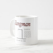 Dry Wis de mok van het hangen-man (Voorkant links)