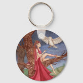 Dryad en de Night Owl Sleutelhanger (Voorkant)