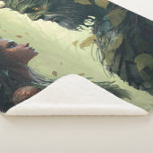 Dryad en een Demigod Sherpa Blanket Deken (3/4)