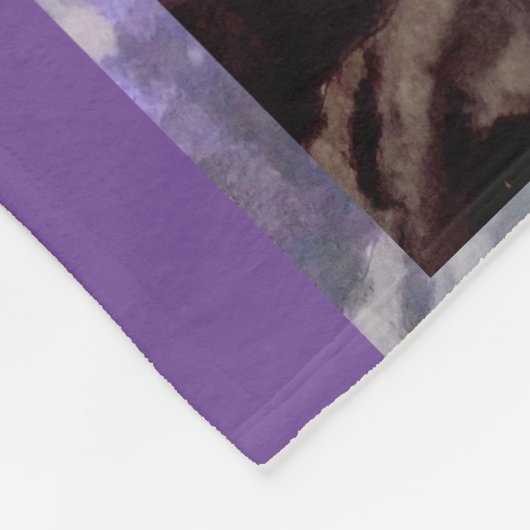 Dryad in de winter fleece deken (Hoek)