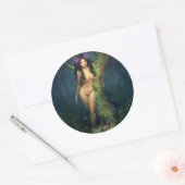 Dryad Ronde Sticker (Envelop)
