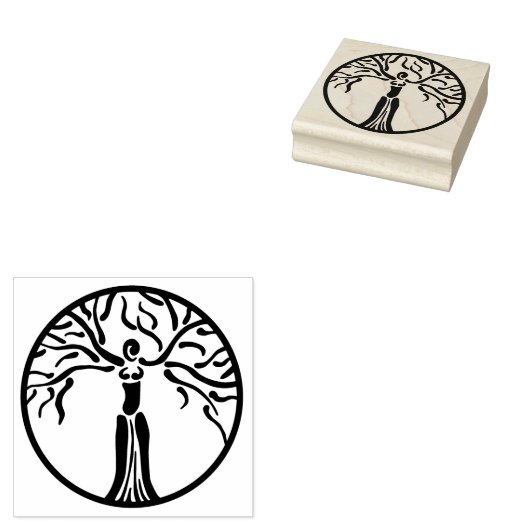Dryad Rubberstempel (Gestempeld)