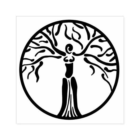 Dryad Rubberstempel (Afrduk)
