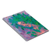 Dryad Tree Spirit Green laat surrogaat Fantastisch Notitieboek (Rechterzijde)