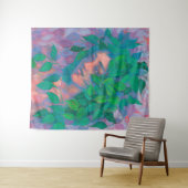 Dryad Tree Spirit Green laat surrogaat Fantastisch Wandkleed (In Situ (horizontaal))