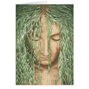 Dryad Weping Willow card