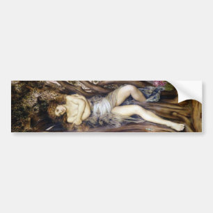 Dryade (Mooie Boomnimf) (Griekse Mythologie) Bumpersticker