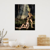 Dryads bij Rest Poster (Keuken)