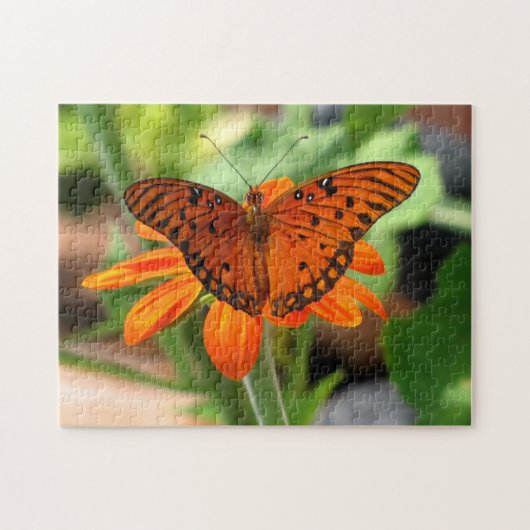 Dryas Julia Butterfly Jigzaag Puzzle Legpuzzel (Horizontaal)