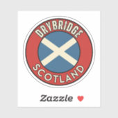 Drybridge, Schotland Sticker (Vel)