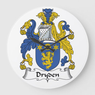 Dryden Family Crest Grote Klok