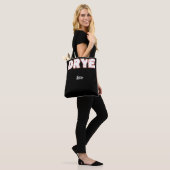 drye text bold thypo tote bag (Op model)