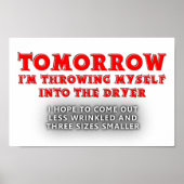 Dryer of Youth Funny Poster (Voorkant)