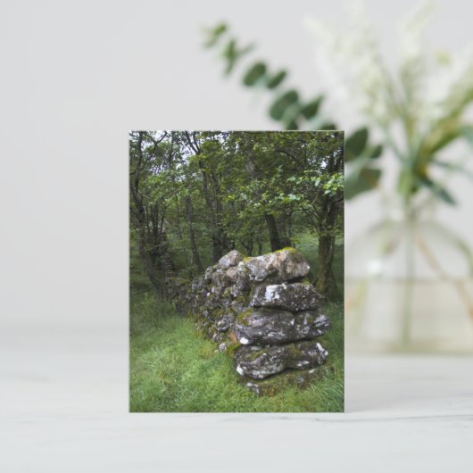 Drystone Wall Briefkaart (Staand voorkant)