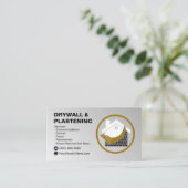 Drywall Business Card Plaster Visitekaartje (Staand voorkant)