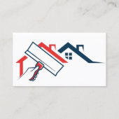 Drywall, gips, afwerking van Sheetrock Visitekaartje (Achterkant)