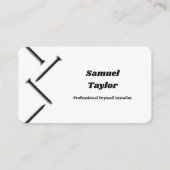 Drywall Installer Visitekaartje (Voorkant)