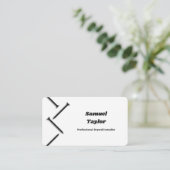 Drywall Installer Visitekaartje (Staand voorkant)