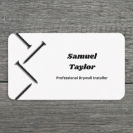 Drywall Installer Visitekaartje