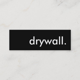 drywall. mini visitekaartje
