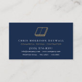 Drywall Plastering QR Code Visitekaartje (Voorkant)