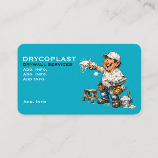 Drywall Service Business Card Visitekaartje