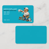 Drywall Service Business Card Visitekaartje (Voorkant / Achterkant)