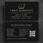 Drywall Sheetrock QR Code Visitekaartje