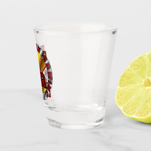 DrZeppers Gaming Shot Glass Glas (Rechts)