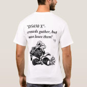ds650 t-shirt (Achterkant)