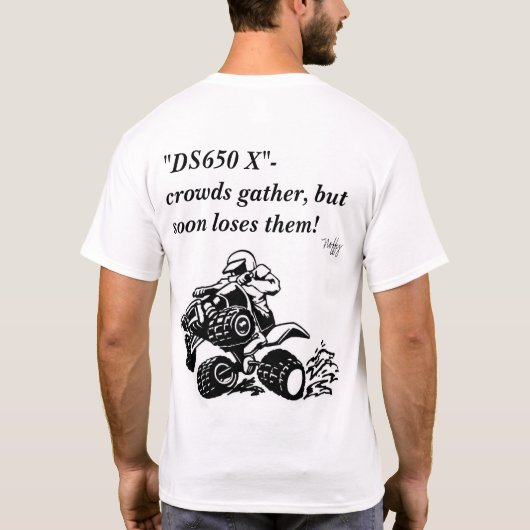 ds650 t-shirt (Achterkant)