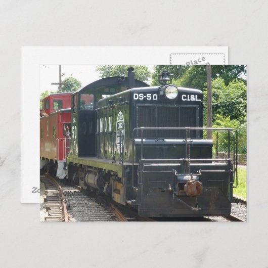 DS-50 Briefkaart (Voorkant / Achterkant)