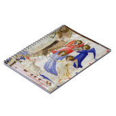 ds 558 f.67v St. Dominic met vier muzikale engelen Notitieboek (Linkerzijde)