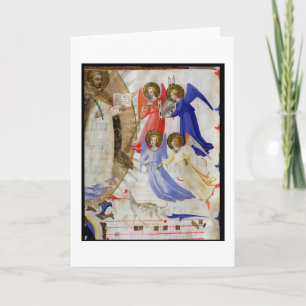 ds 558 f.67v St. Dominic met vier muzikale Kaart