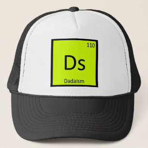 Ds - Dadaïsme Kunst Chemie Periodiek Systeem Symbo Trucker Pet