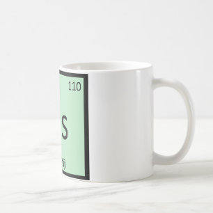 Ds - De Stijl Kunst Chemie Periodiek Systeem Symbo Koffiemok