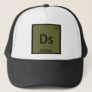 Ds - Donalenchemie Periodic Table Element Trucker Pet