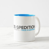 DS Kaffeepott / Kaffeetasse Tweekleurige Koffiemok (Voorkant rechts)