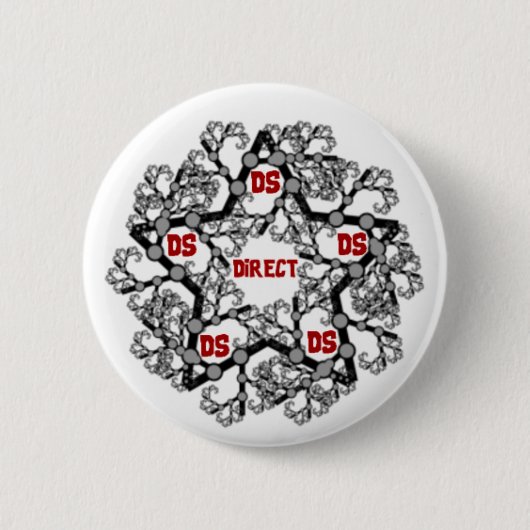 DS Star-Button Ronde Button 5,7 Cm (Voorkant)