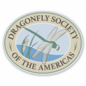 DSA Transparant Logo Decal Sticker (Voorkant)