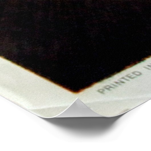 DSB Poster Deense staatsspoorwegen (Hoek)