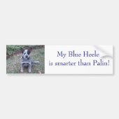 DSC00254, Mijn Blauwe Versneller is slimmer dan Pa Bumpersticker (Voorkant)