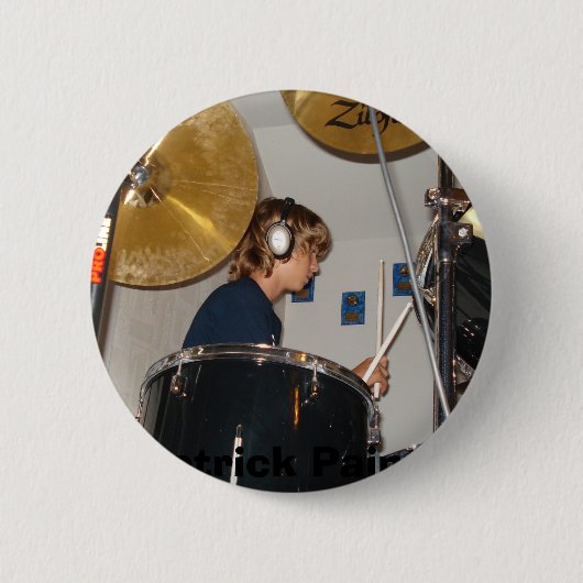 DSC00460, Patrick Paints Ronde Button 5,7 Cm (Voorkant)