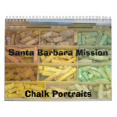 DSC00510, Santa Barbara MissionChalk-portretten Kalender (Hoes)