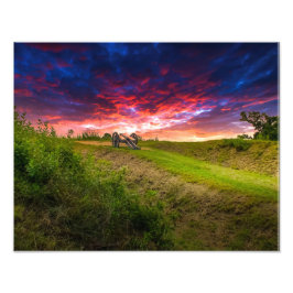 DSC02295(1)-Canon op Yorktown Battlefield Foto Afdruk