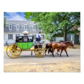 DSC02366-Williamsburg Carriage Foto Afdruk (Voorkant)