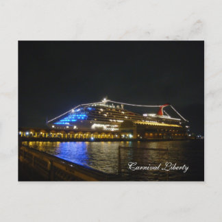 DSC03048, Carnival Liberty - Gepersonaliseerd Briefkaart