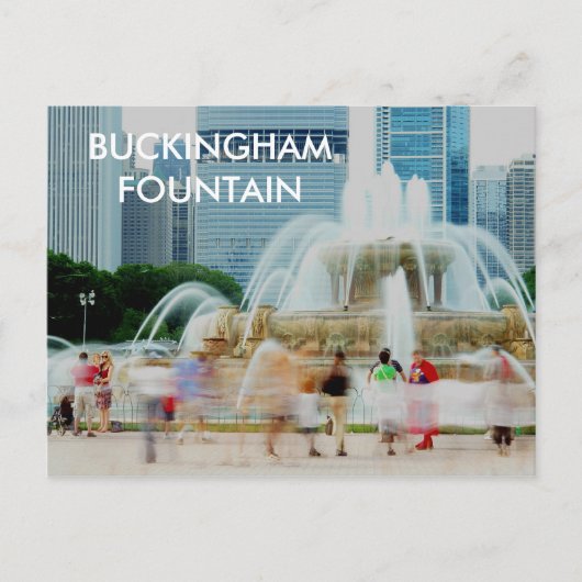 DSC04557, BUCKINGHAM FOUNTAIN BRIEFKAART (Voorkant)