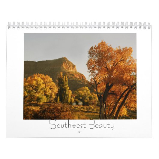 _DSC0734, Southwest Beauty - Gepersonaliseerd Kalender (Hoes)